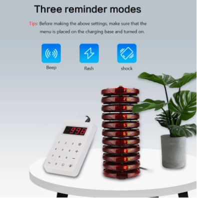 TD158 buzzer pager best restaurant pager system