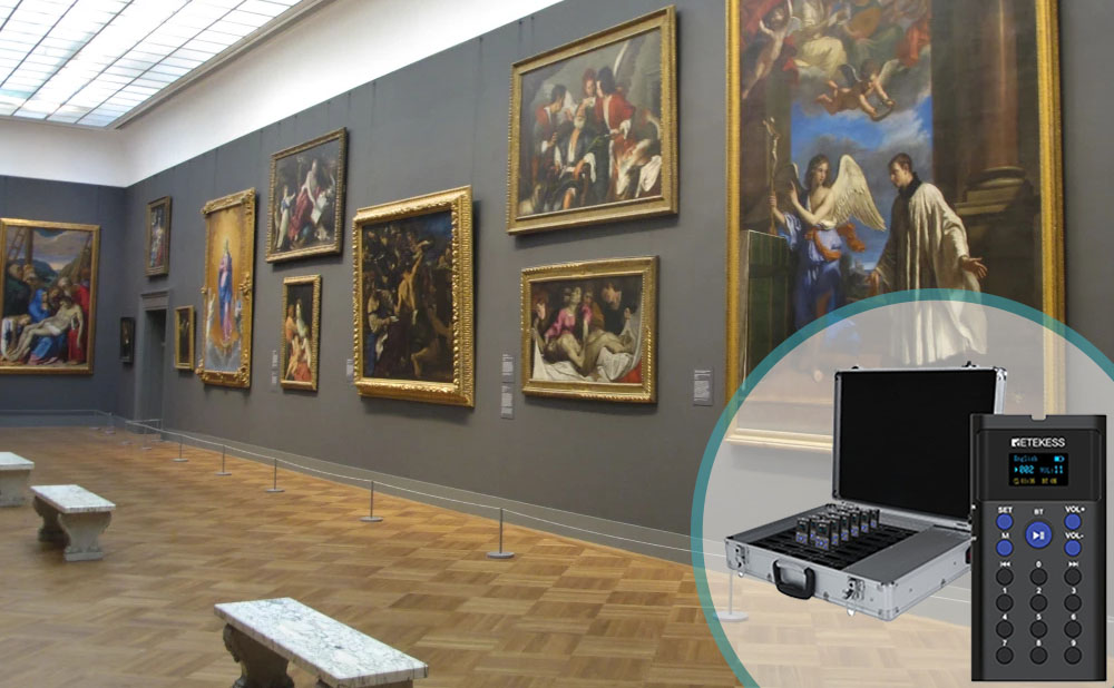 Retekess TT128 Audio Guide System: The Perfect Self-Guided Tour Solution for Museums, Attractions & Exhibitions