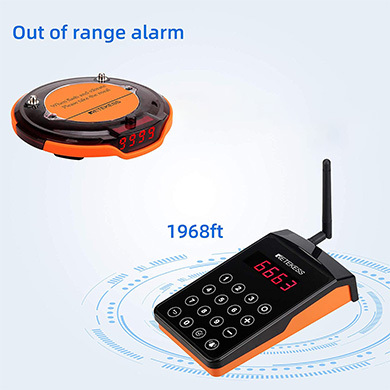 Out-of-range alarm