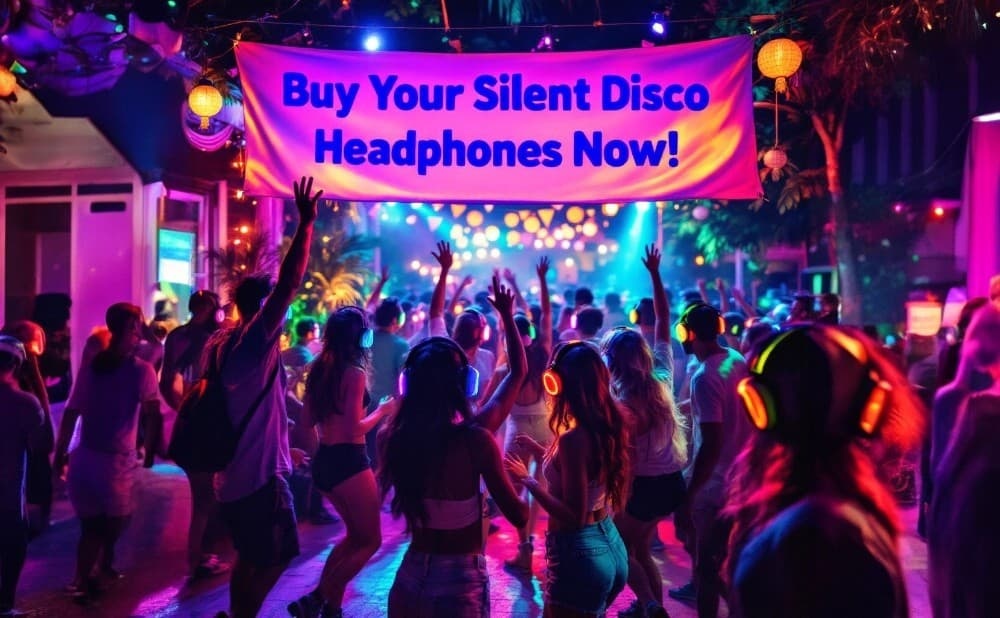 Buy Silent Disco Headphones