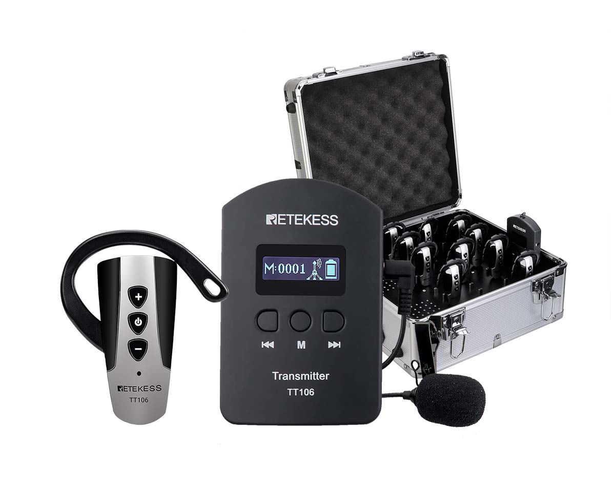 TT106 Earhook Tour Guide System