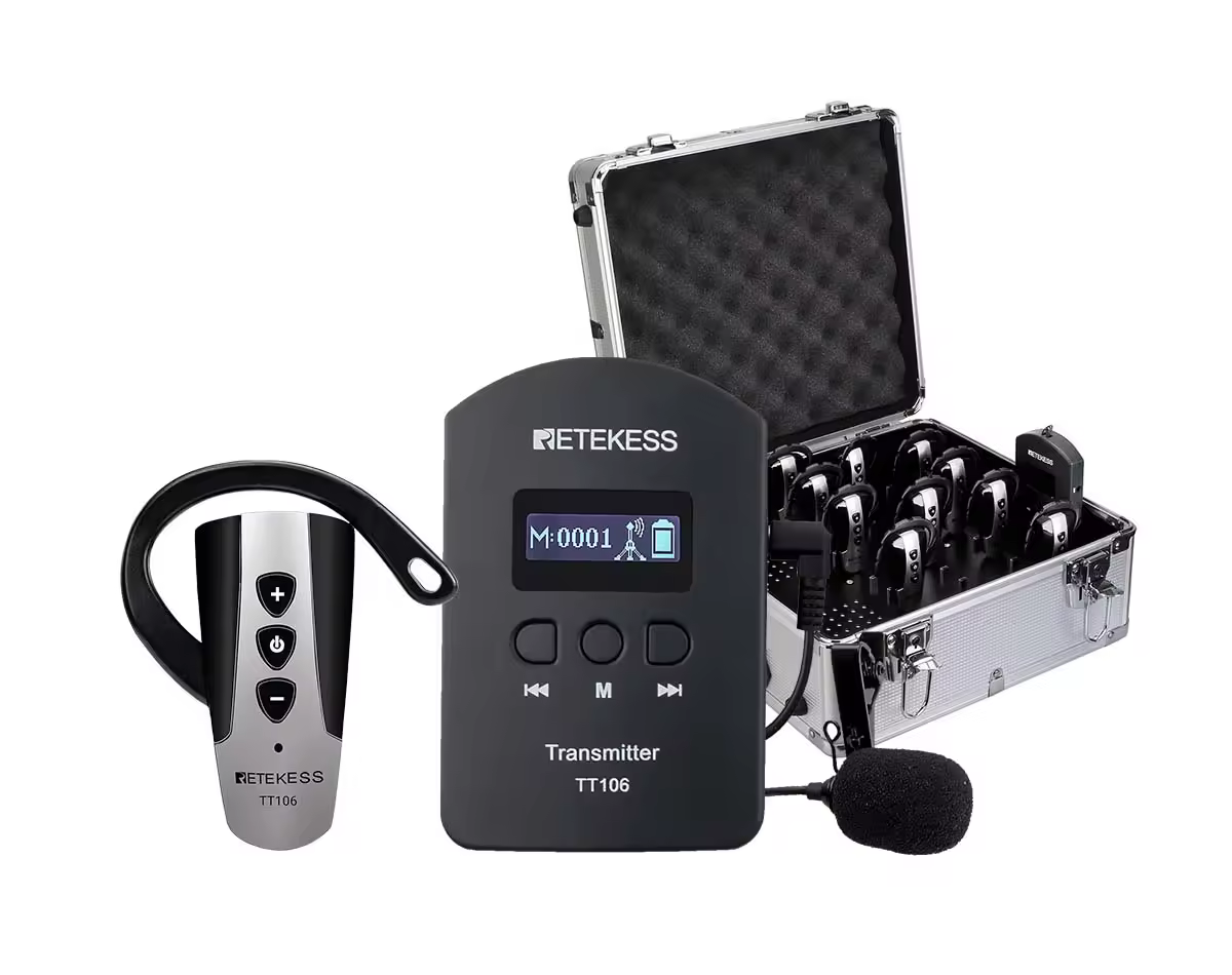 TT106 Earhook Tour Guide System
