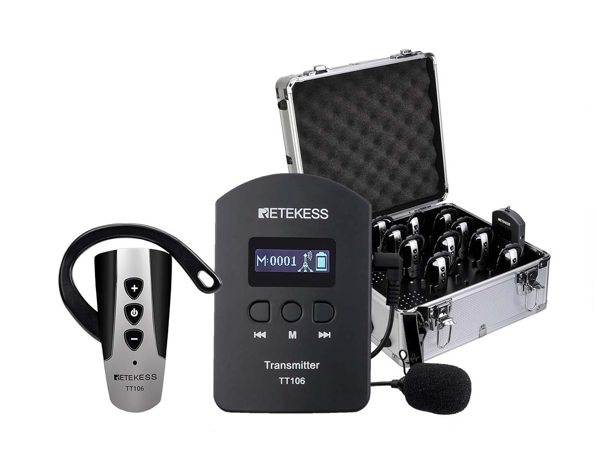 TT106 Earhook Tour Guide System