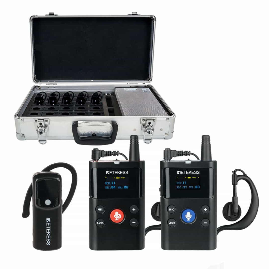 TT126E Earhook Tour Guide System
