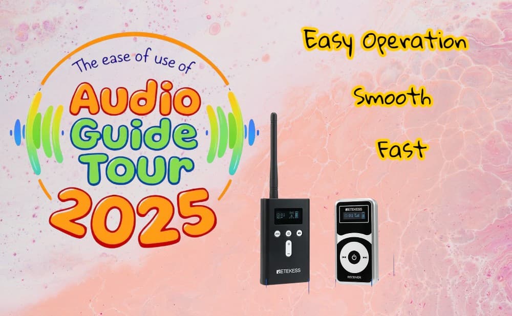 The Ease of Use of Audio Guide System Wireless Tour 2025