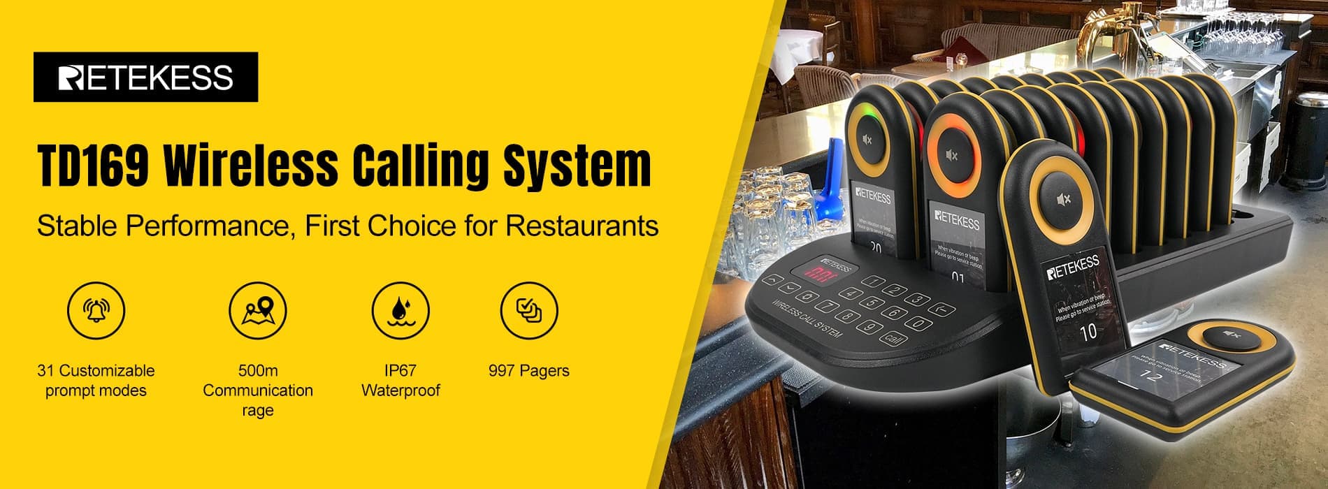 How to Choose the Right Retekess Pager System: TD169 & Beyond - A Comprehensive Guide