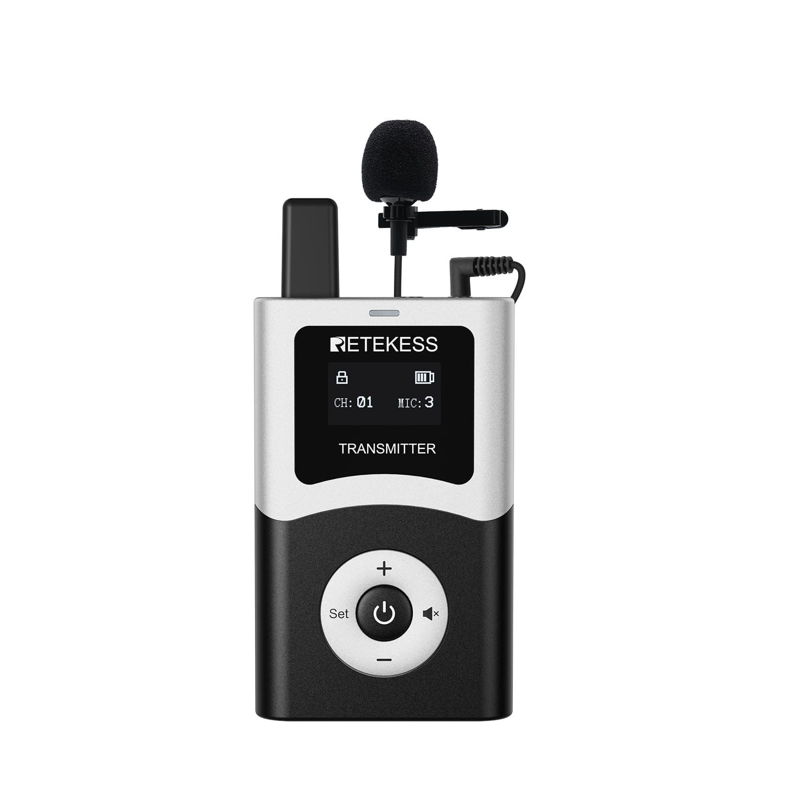 T130U Wireless Anti-interference Digital Signal Transmission Tour Guide Transmitter