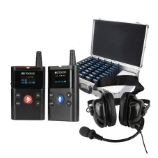 TT126 Two-way Tour Headsets for Manufacturing Plant Tour Factory Visit with Noise-Canceling Headset