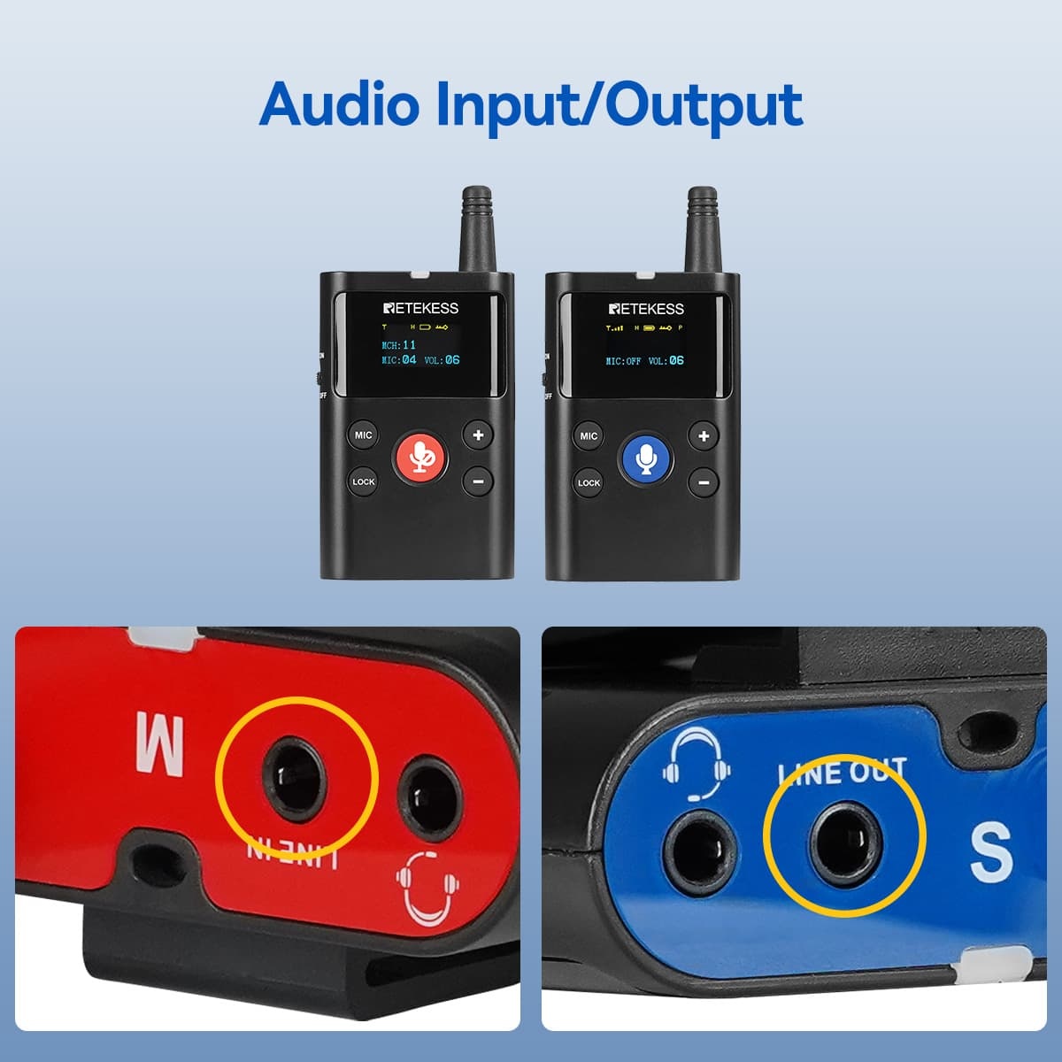 Audio input