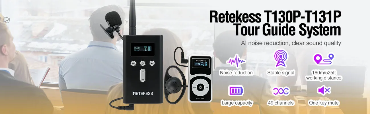 T130P Simultaneous interpretation system