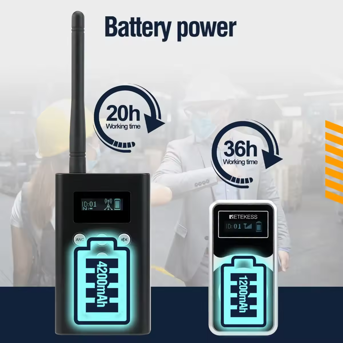 Extended Battery Life & Efficient Charging
