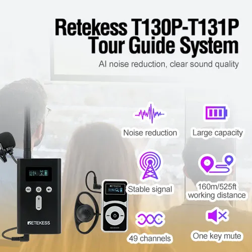 T130P Simultaneous interpretation system