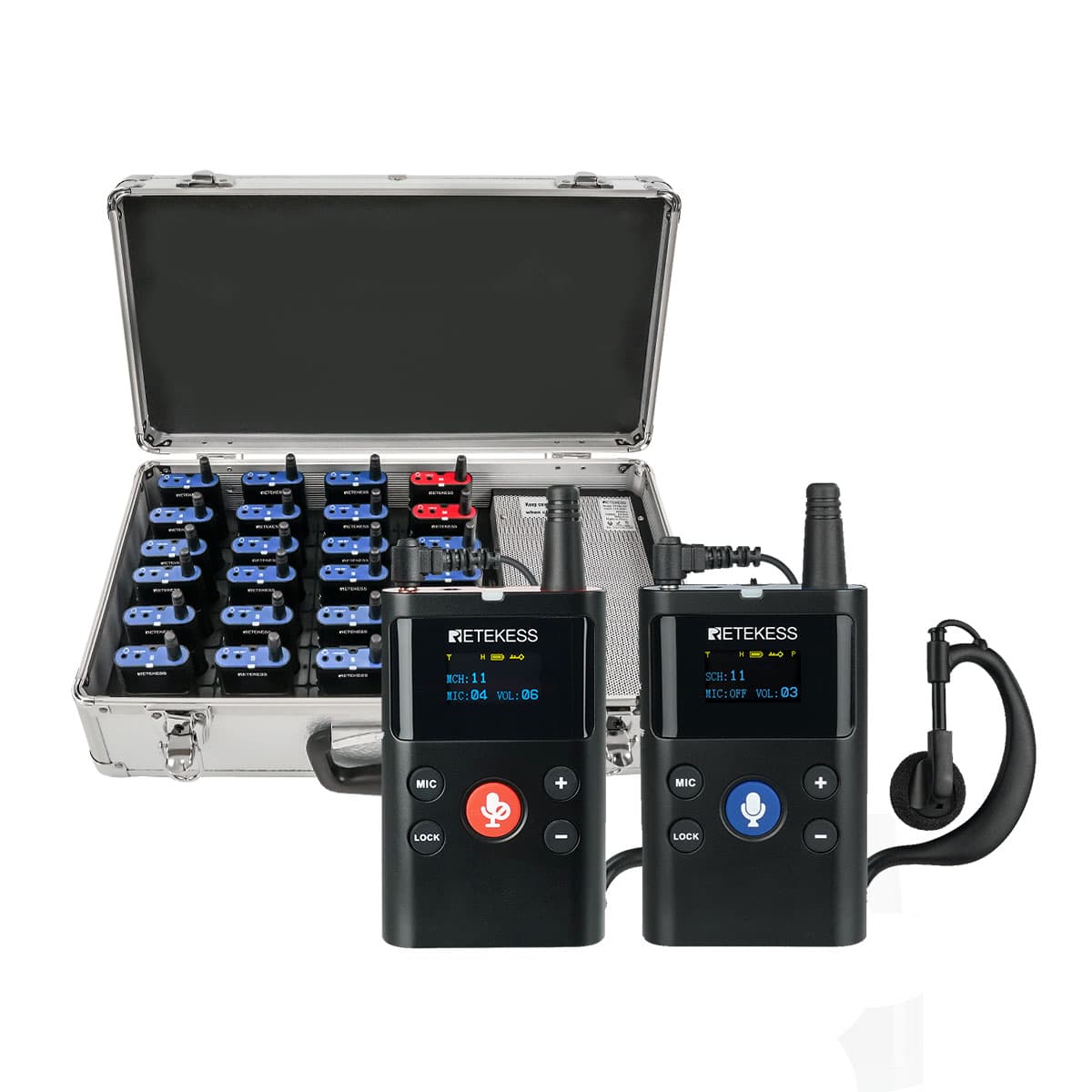 TT126 Two-Way Wireless Tour Guide System