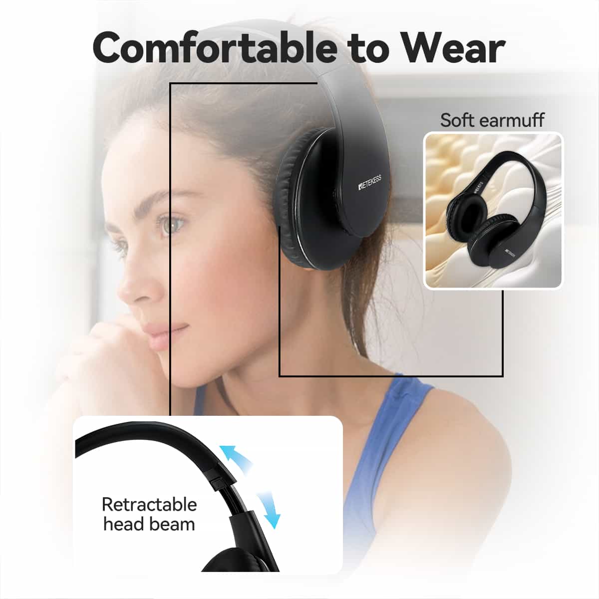 TA005P TV headphones