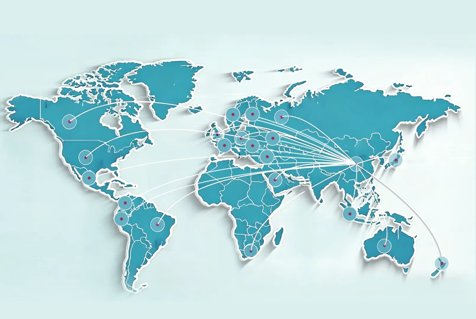 Mapa de negocio global