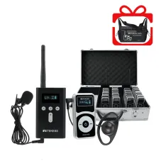 T130P T131P Whisper Tour Guide System Whisper Device For Guided Tour Group Communication