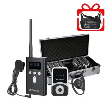 T130S T131S Whisper Radios for Tour, Church, Factory Visit, School, Interpretation and Assisted Hearing