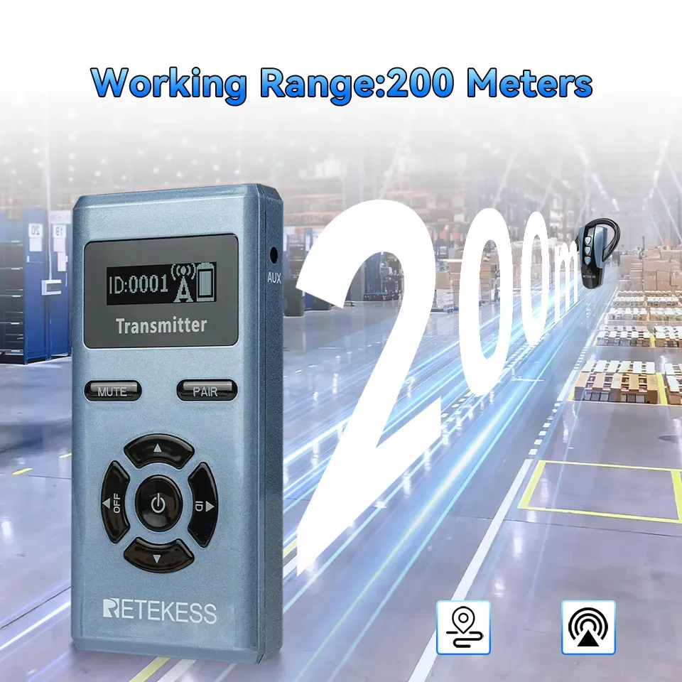 TT106S interpreting device 200 m working range