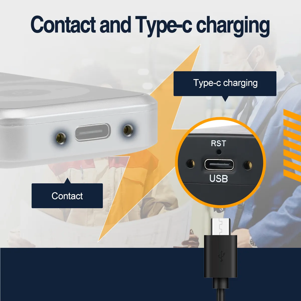 T130P TT034 Wireless Tour Headsets Factory Noise Reduction Headphones​ Dual Noise Reduction Solutions