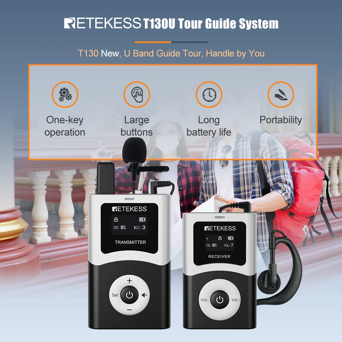 T130U T131U Digital Group Tour System