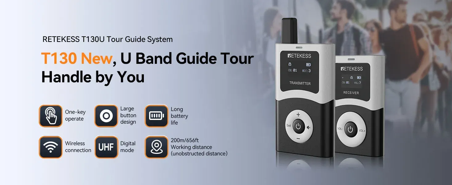 T130U T131U Digital Group Tour System