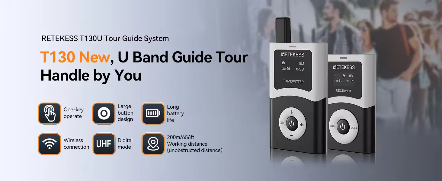 T130U T131U Digital Group Tour System