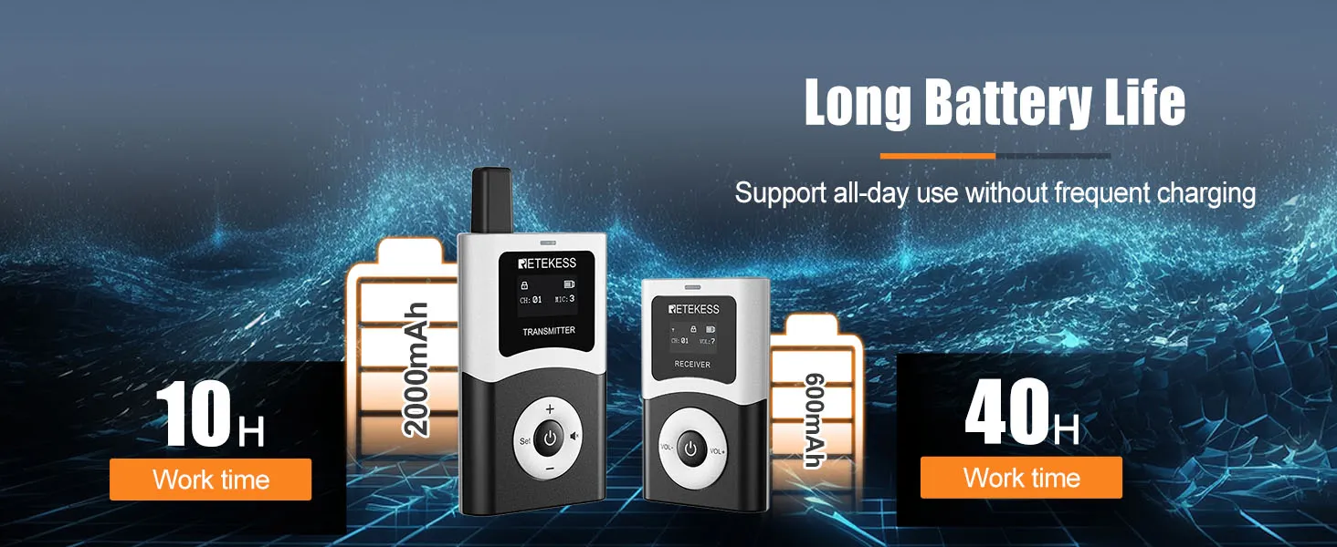 Long-Lasting Battery Life