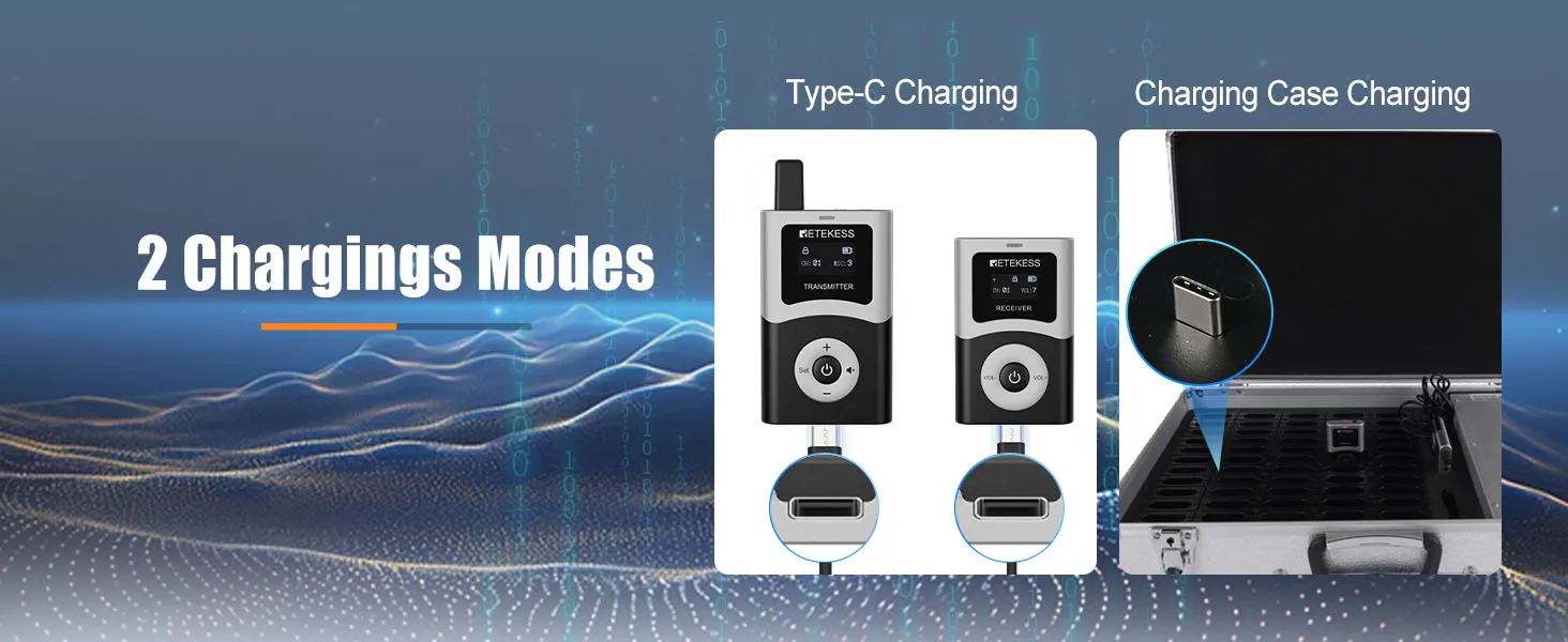 Two Charging Options