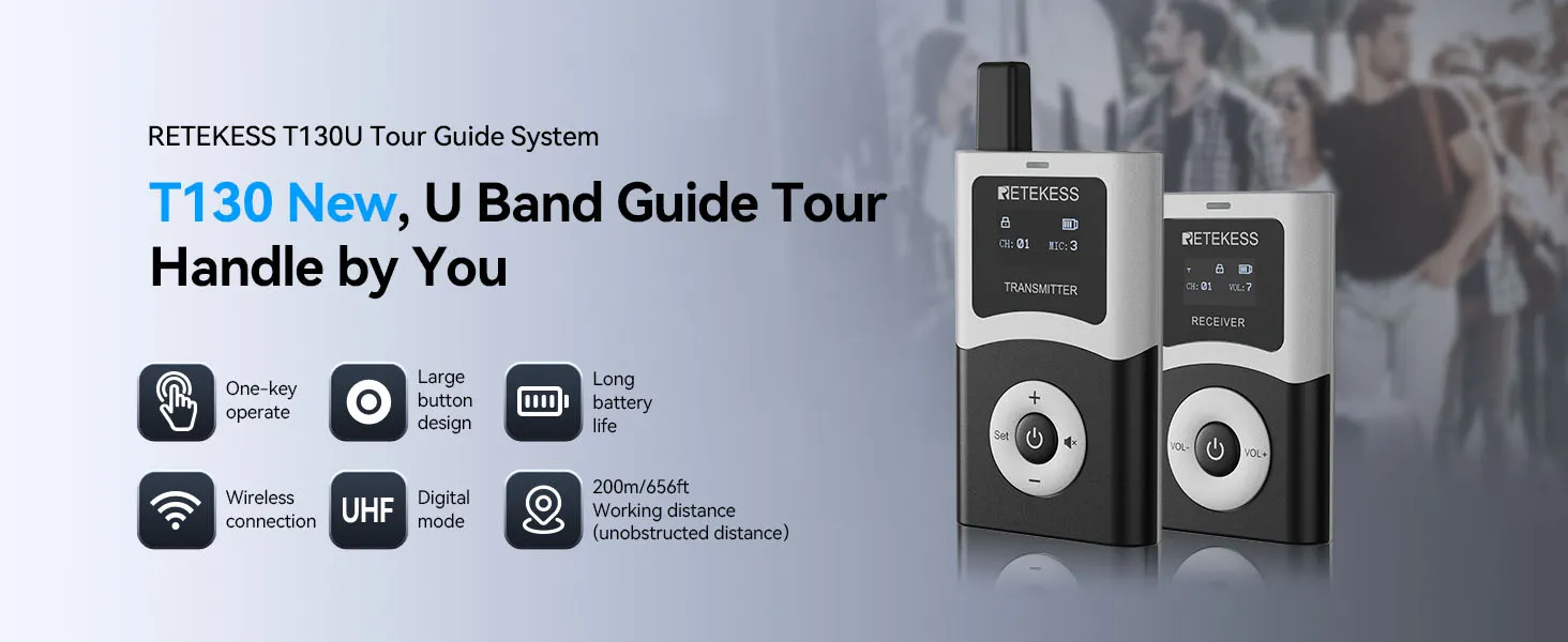 wireless audio guide system