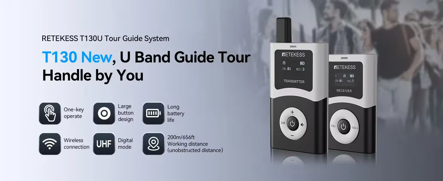 wireless audio guide system