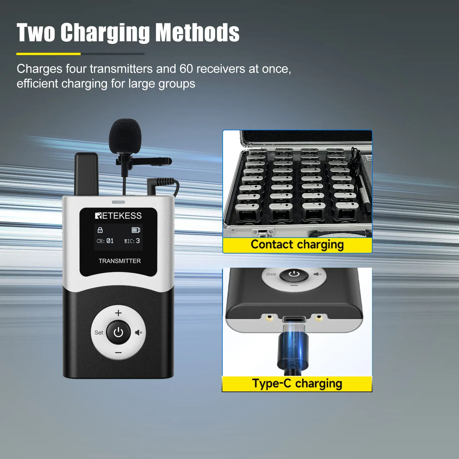 Two Charging Options