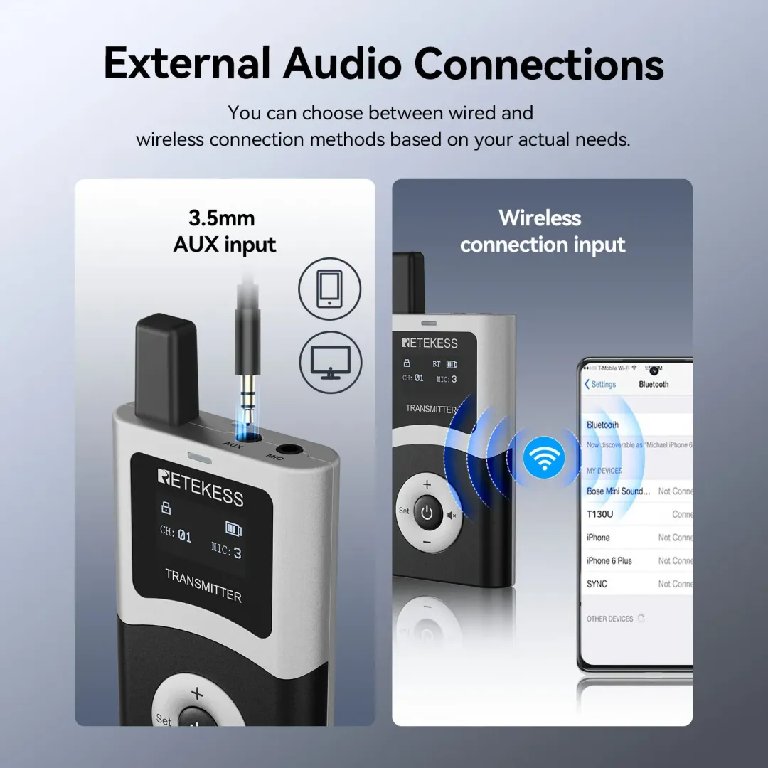 External Audio Connections