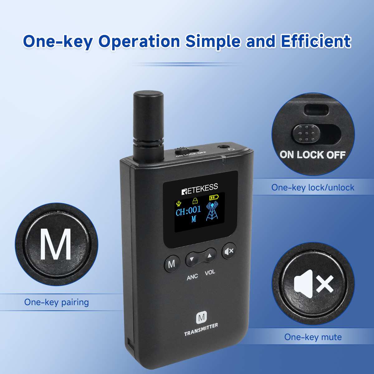 TT129 Full-Duplex Communication System Main Transmitter M