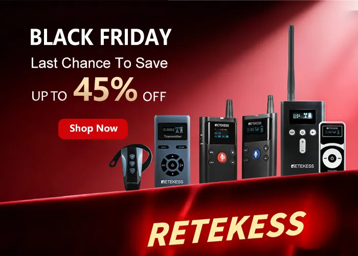 Retekess Black Friday Cyber Monday Sale