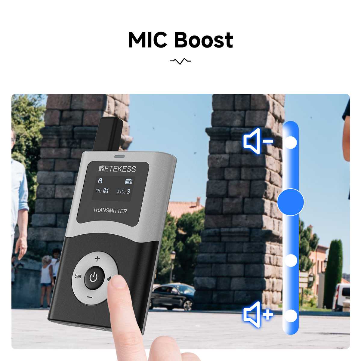 T130U T131U Digital Tour Guide Audio Equipment  for Factory Visits, Tourism, Churches, School, Translation Assistance, Conferences, Courts, and Employee Training,etc