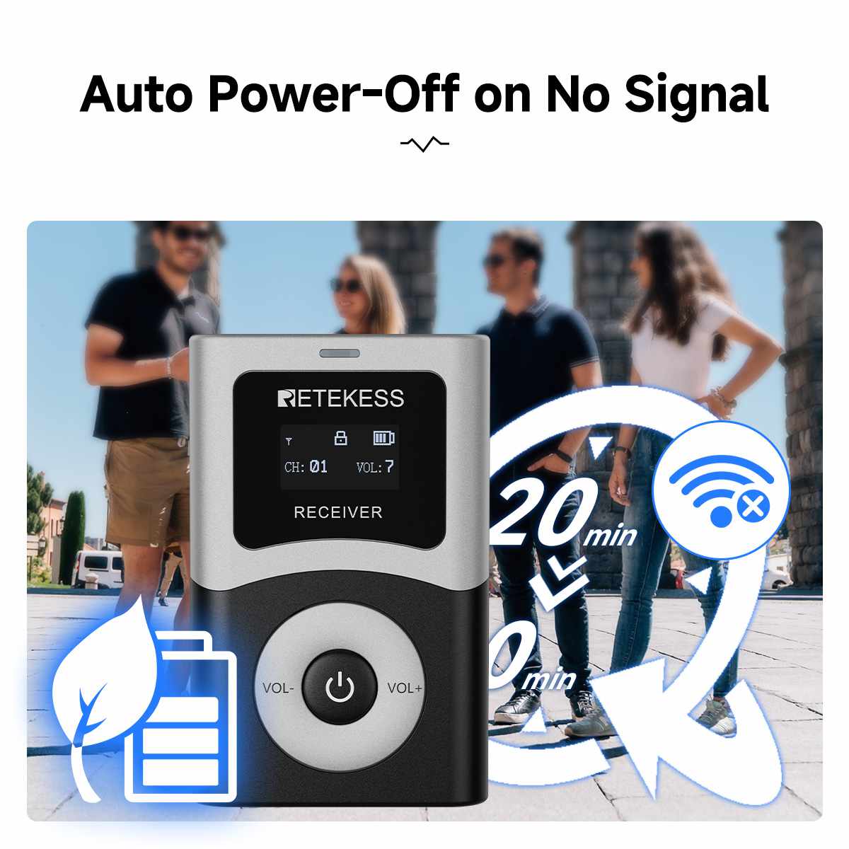 T130U T131U Digital Tour Guide Audio Equipment  for Factory Visits, Tourism, Churches, School, Translation Assistance, Conferences, Courts, and Employee Training,etc