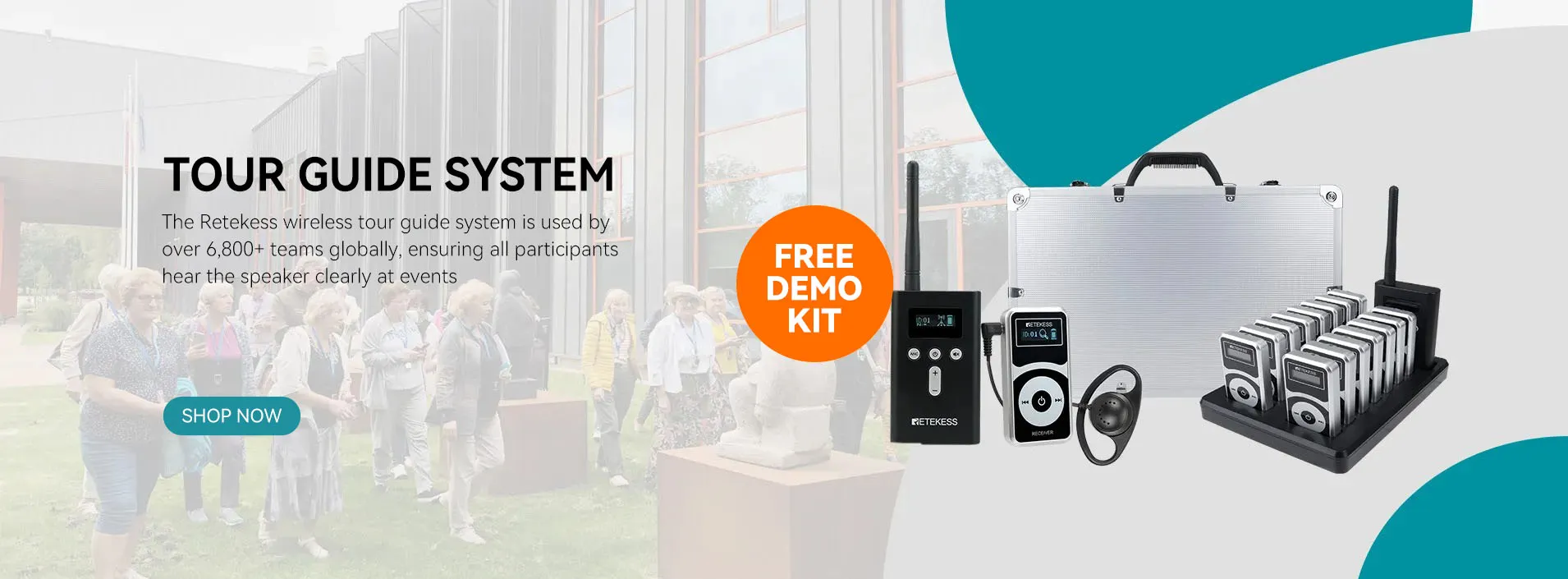 2025 Retekess Tour Guide System