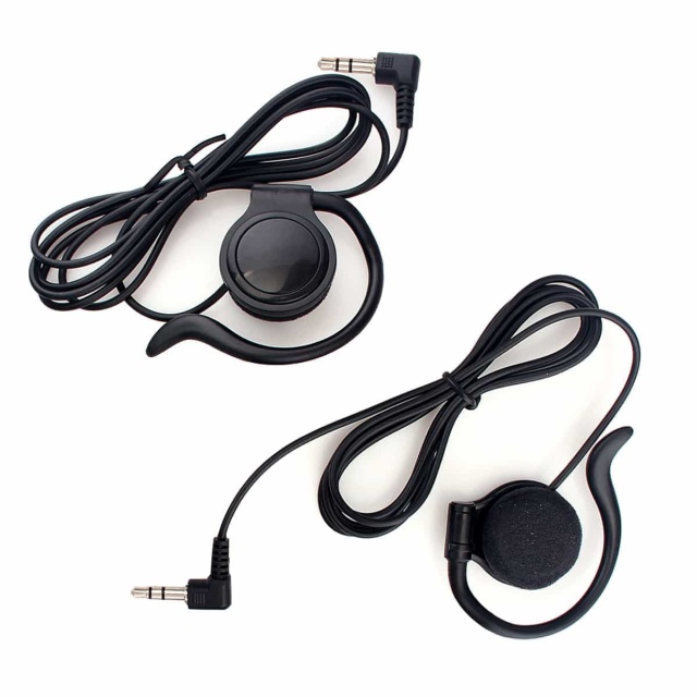 Retekess single-ear hook headphone leaving one ear open for ambient awareness