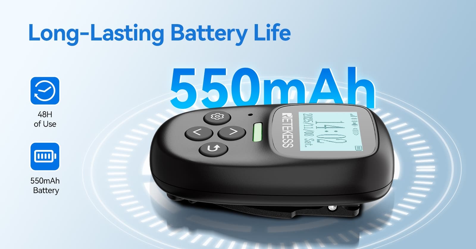 TD114 pager with long battery life