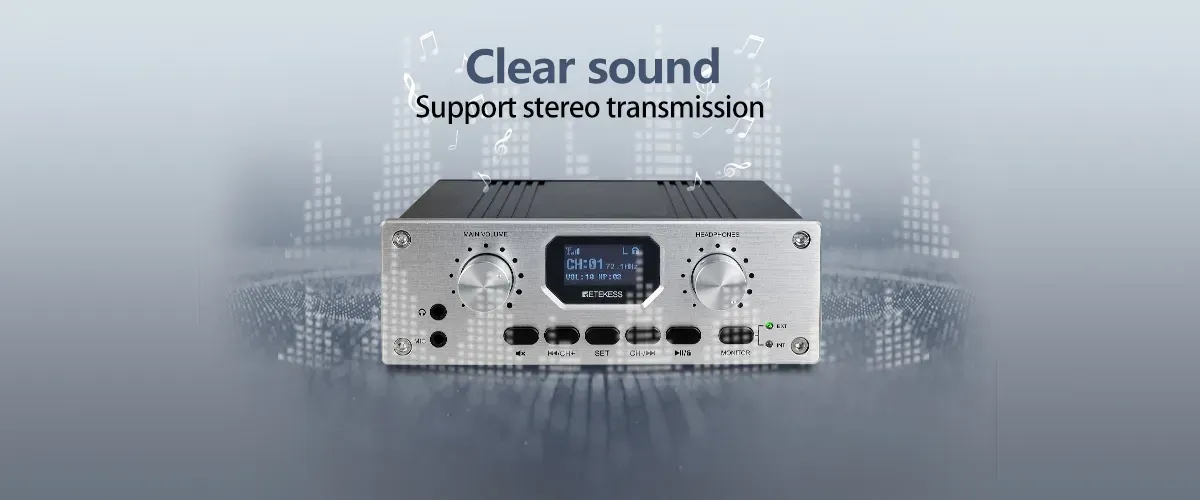 Stereo audio support for clearer listening