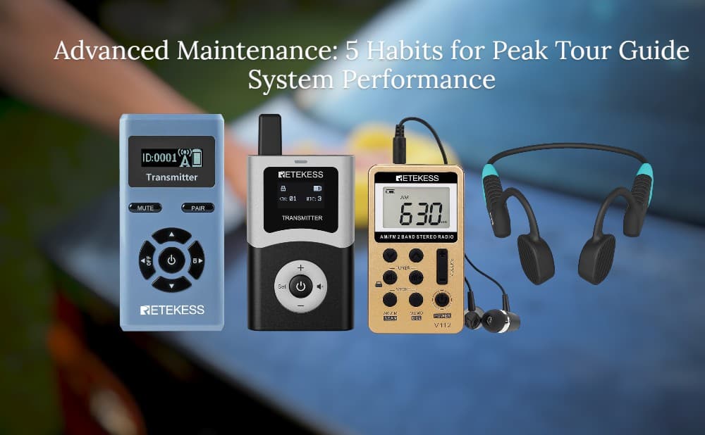 Advanced Maintenance: 5 Habits for Peak Tour Guide System Performance