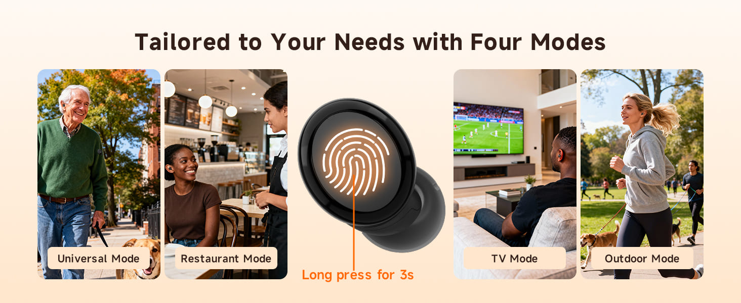 TE103 Hearing Aid – Remote Microphone and App Self-Fitting Make Hearing Aid Easier