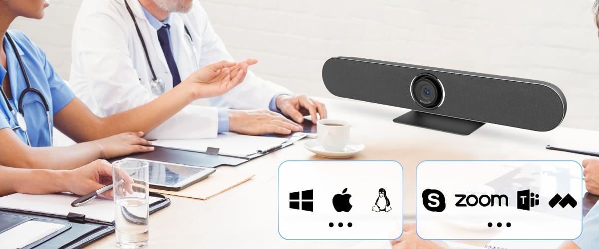 TC201 All-in-one 4K Conference Camera Enhances the Meeting Experience