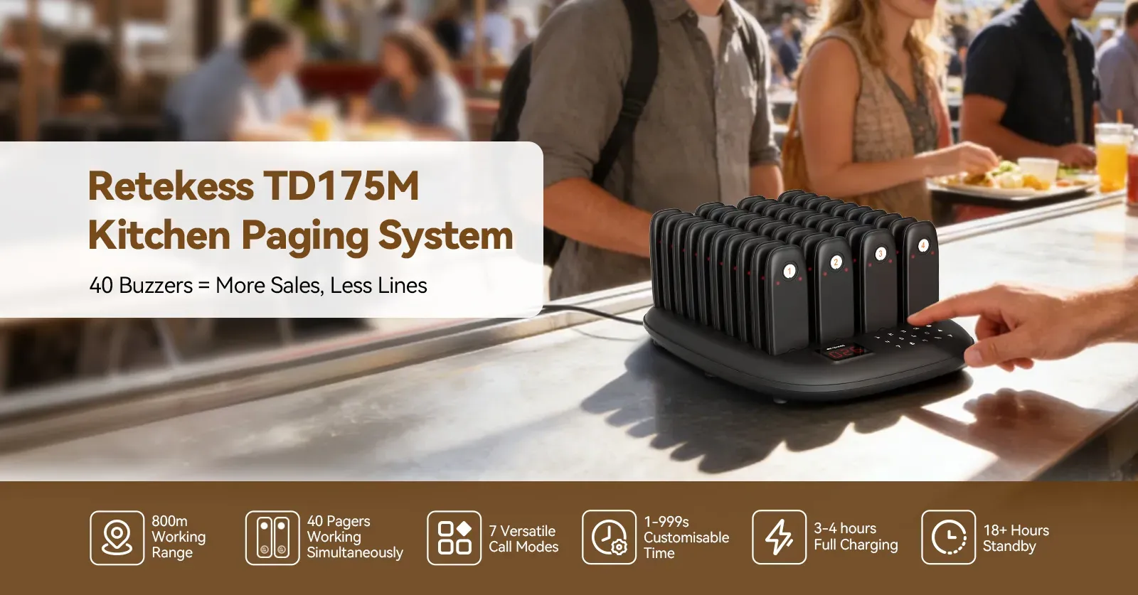TD175M guest paging system overview