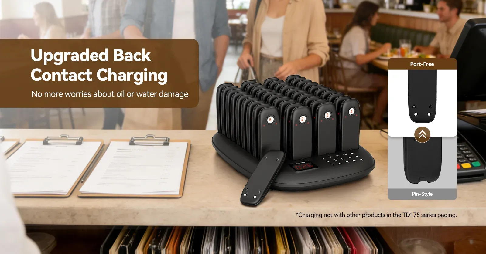 back contact charging design