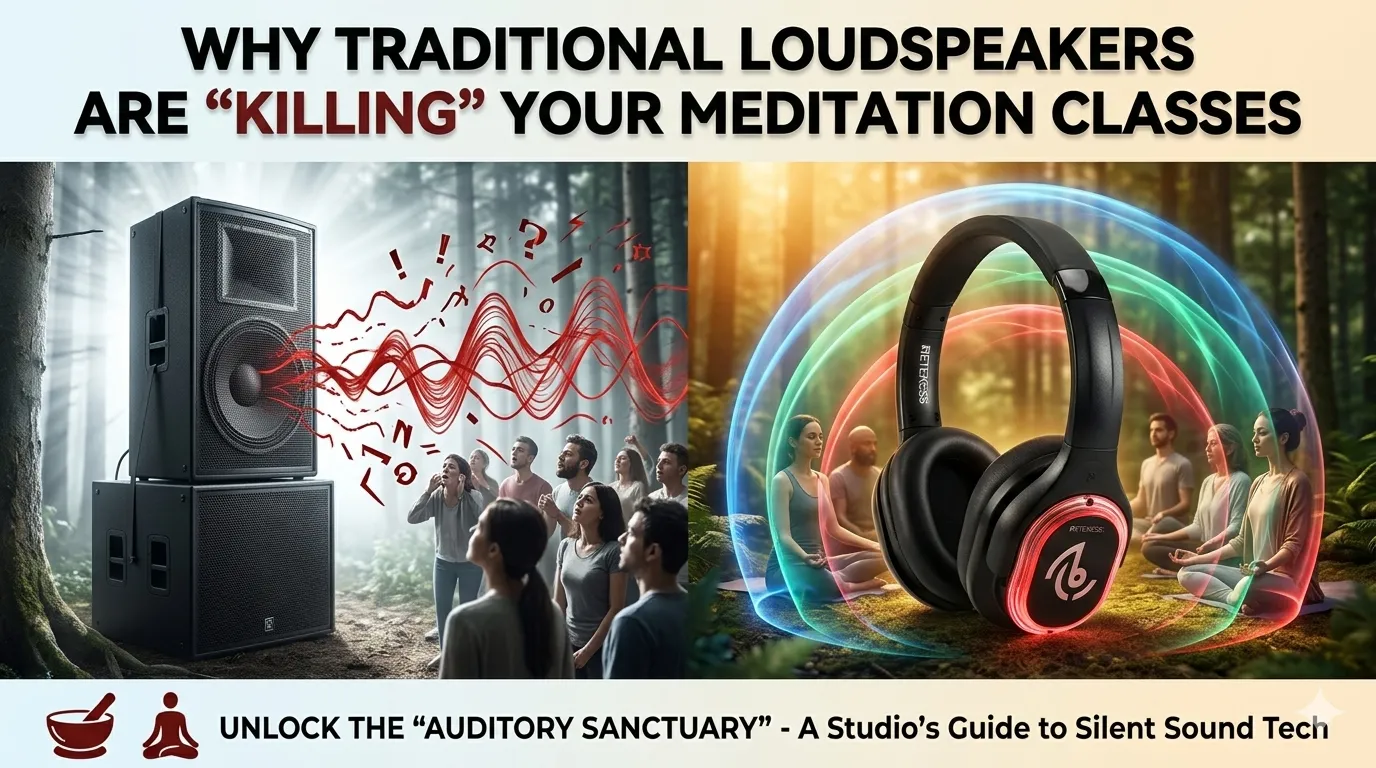 Why Traditional Loudspeakers are "Killing" Your Meditation Classes?