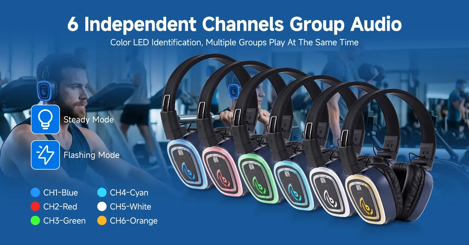 6 channels endless possibilities