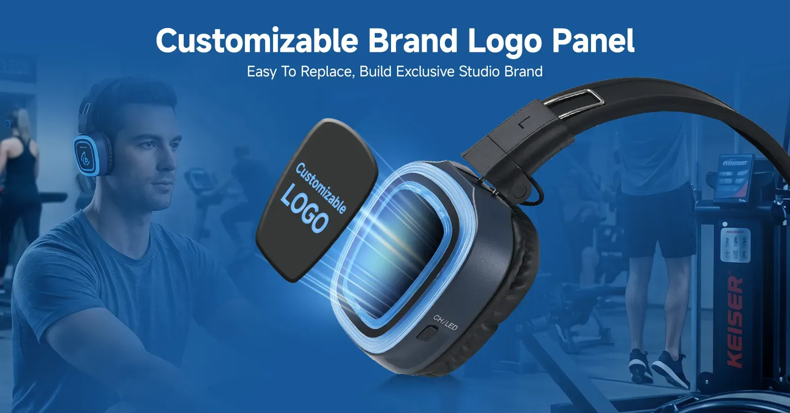 Custom logo display
