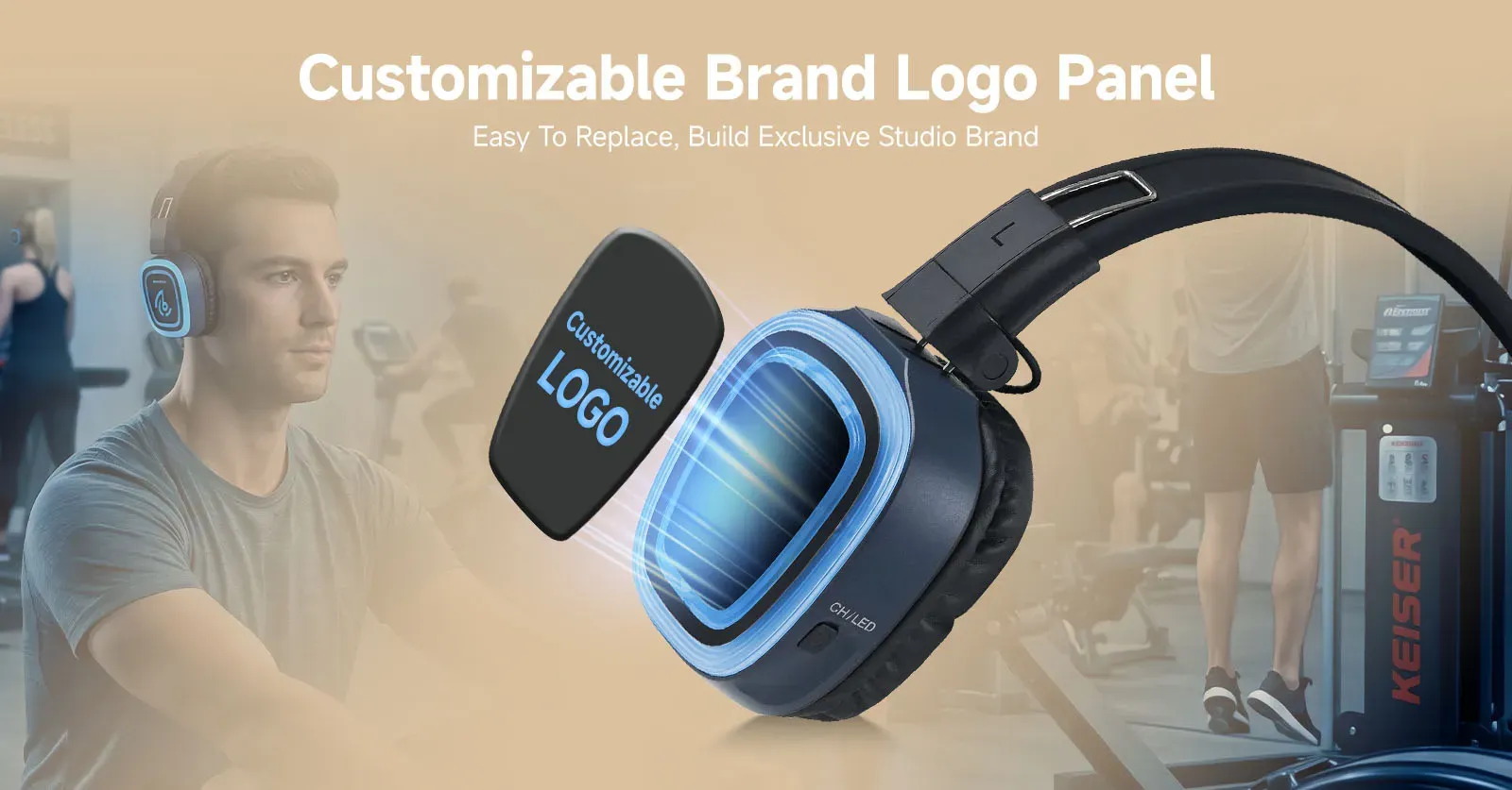 Custom logo branding