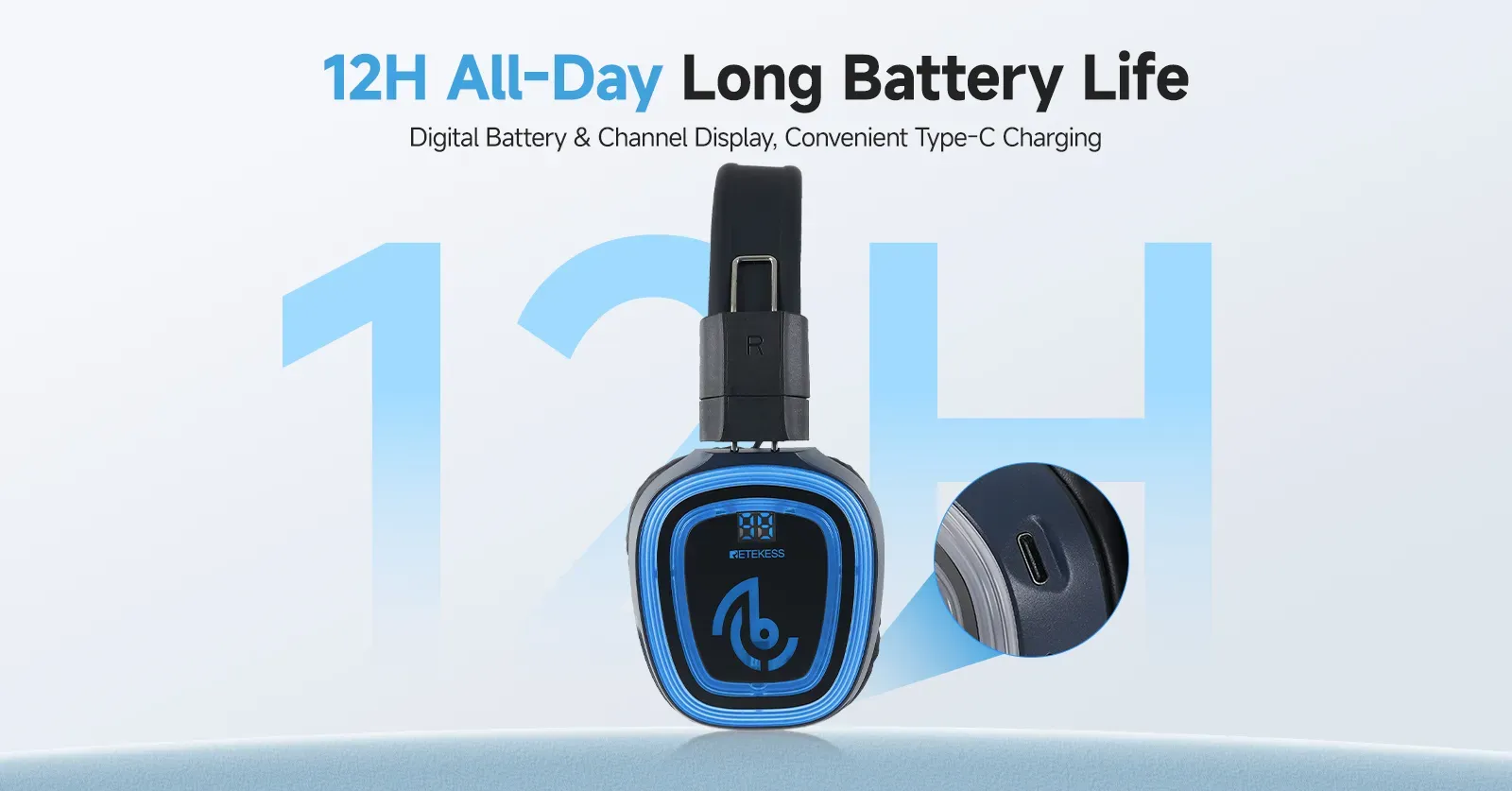 All-day battery life and digital display